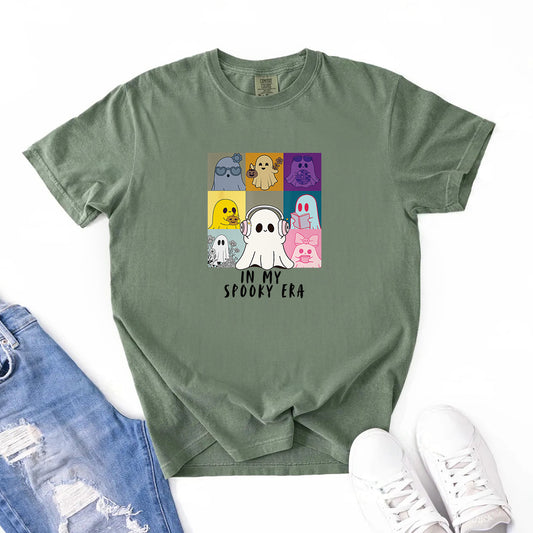 Spooky Season Women's Graphic Tees – Cute Ghost Halloween Shirts
