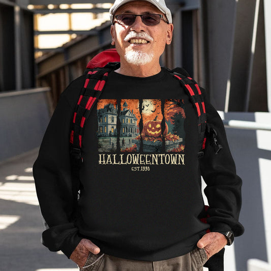 Halloweentown Sweatshirt – Vintage Halloween Crewneck Pullover