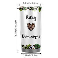 Personalized To My Bestie Gifts for Women Best Friend 20oz Tumbler - Best Friend Birthday Gifts for Besties - Friendships Gift for Female Tumbler Travel Coffee Cup