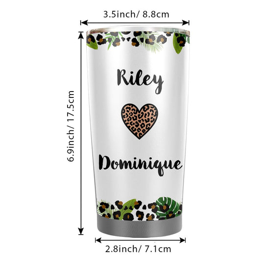 Personalized To My Bestie Gifts for Women Best Friend 20oz Tumbler - Best Friend Birthday Gifts for Besties - Friendships Gift for Female Tumbler Travel Coffee Cup