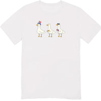 Silly Goose T-Shirt for 4th of July - Independence Day Shirt - Funny Shirt for Fourth of July