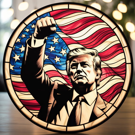 Trump Christmas Ornaments 2025, White House Ornament 2025, Independence Day, 4th of July, Trump Ornaments for Christmas Tree by Comasol