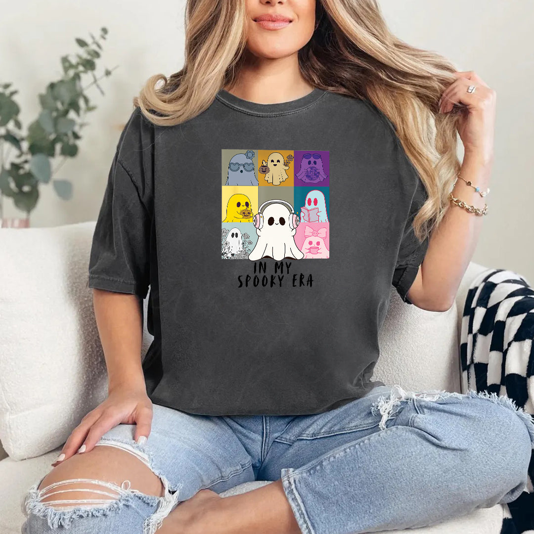 Spooky Season Women's Graphic Tees – Cute Ghost Halloween Shirts