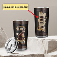 Personalized World's Best Farter 20oz Tumbler - Funny Birthday Gifts For Dad From Daughter Son Kids -Christmas Father's Day Gift