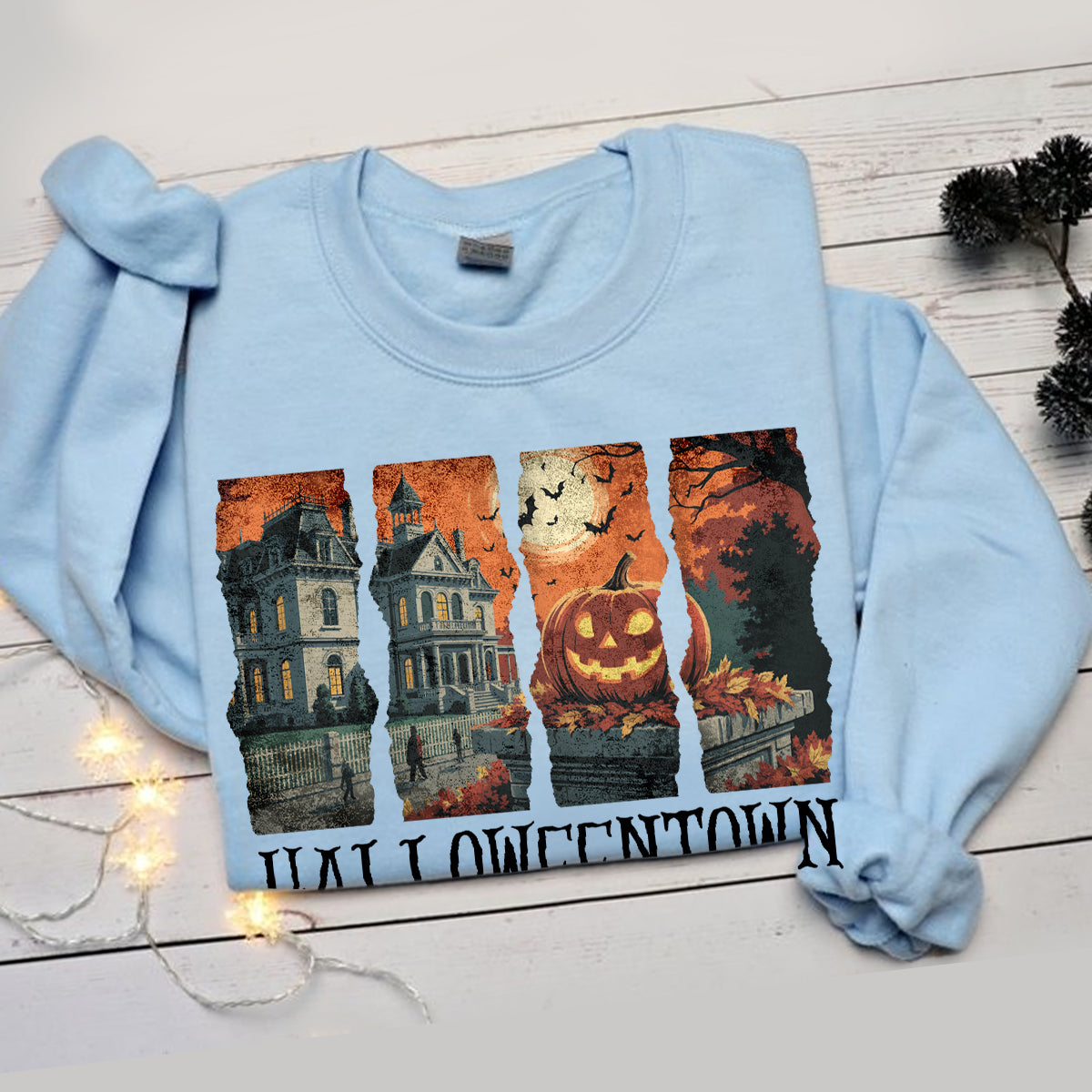 Halloweentown Sweatshirt – Vintage Halloween Crewneck Pullover