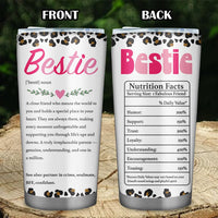 Bestie Definition Gifts for Women Best Friend 20oz Tumbler - Best Friend Birthday Gifts for Besties - Friendships Gift for Female Tumbler Travel Coffee Cup