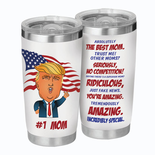 <u>Best Mom Tumbler</u>: 20oz <u>Stainless Steel</u> Insulated <u>Mama Mug</u> - Mother's Day Gift