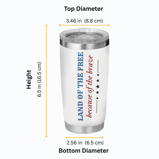 Veteran's Boot Tumbler - Memorial Day Tumbler Flasks Drinkware - Veteran Gift