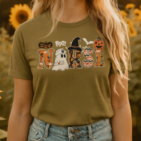 Spooky Season Women's Graphic Tees – Cute Ghost Halloween Shirts