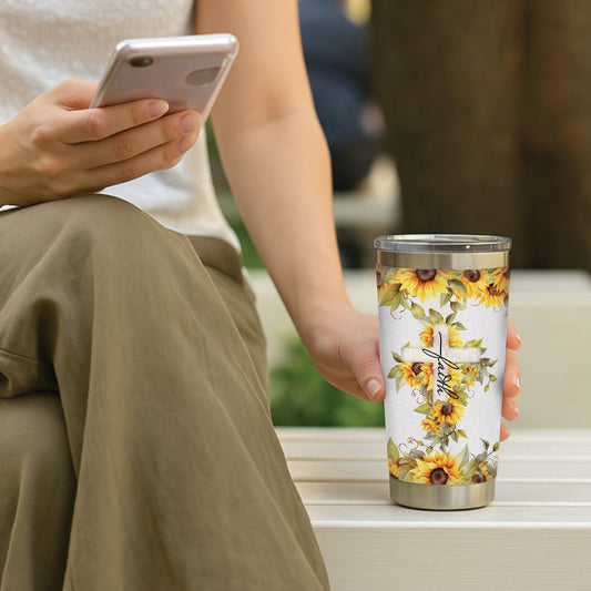 You are beautiful Tumbler - Christian Tumbler Flasks Drinkware - Easter Day Gift
