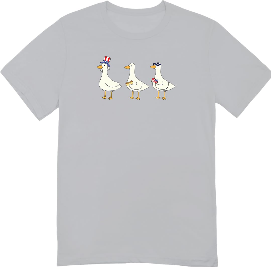Silly Goose T-Shirt for 4th of July - Independence Day Shirt - Funny Shirt for Fourth of July