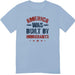 America was Built by Immigrants Bright T-Shirt - Support Immigrants - No Kings Tee Shirt - Social Justice Human Rights Shirt