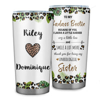 Personalized To My Bestie Gifts for Women Best Friend 20oz Tumbler - Best Friend Birthday Gifts for Besties - Friendships Gift for Female Tumbler Travel Coffee Cup