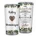 Personalized To My Bestie Gifts for Women Best Friend 20oz Tumbler - Best Friend Birthday Gifts for Besties - Friendships Gift for Female Tumbler Travel Coffee Cup